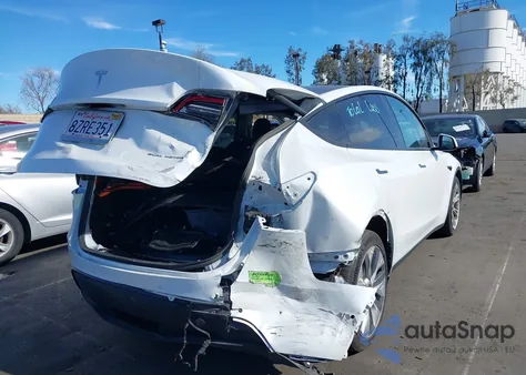 2021 Tesla Model Y Long Range Dual Motor All-Wheel Drive from USA, damaged, VIN 5YJYGDEE2MF306389